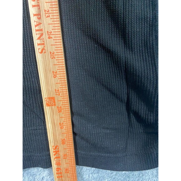 Magellan Outdoors Pullover Thermal Shirt Mens X Large Black Waffle Knit Outdoor - Picture 4 of 5